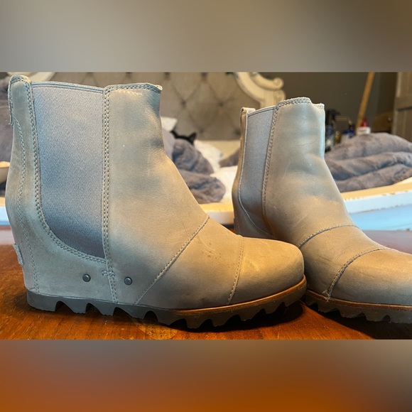 sorel wedge chelsea women's joan of arctic wedge boot